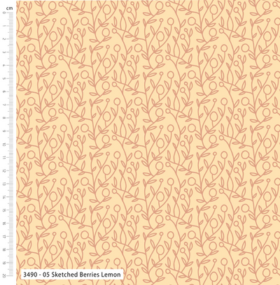 Savannah Rawson Poppy Cotton Fabric