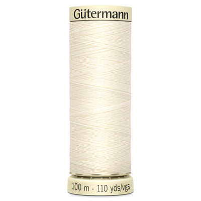 Colour 01 Gutermann Sew All Thread