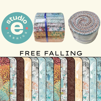 Stitching Strips Free Falling | P&B Textiles