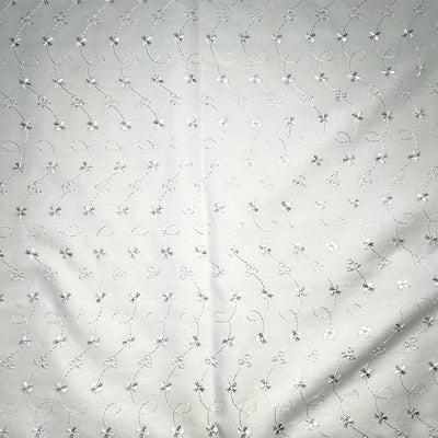 Broderie Anglais, Poly Cotton Fabric