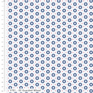 Craft Cotton Company, Guarded Wheel, Steel Break Cotton Fabric