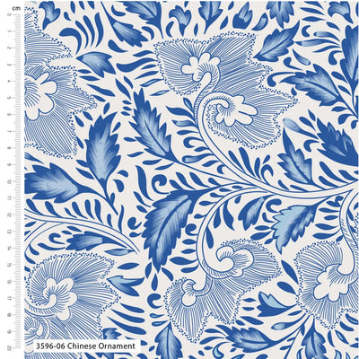 V and A, Crafts of Tranquility, Chinese Ornament, Organic Cotton Fabric