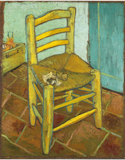 The National Gallery Art Work, The Chair, Van Gogh Cotton Fabric Panel