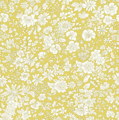 Liberty Emily Belle Lime Quilting Cotton Fabric