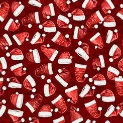 Quilting Treasures, Candy Canes, Holly Jolly  Cotton Fabric