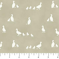 Tiny Waddles, Mama Duck Cotton Fabric