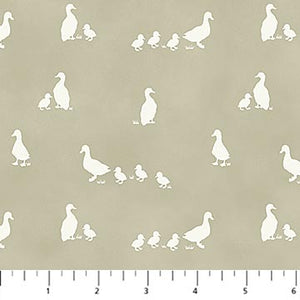 Tiny Waddles, Mama Duck Cotton Fabric