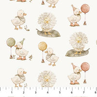 Tiny Waddles, Ducklings Cotton Fabric