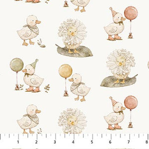 Tiny Waddles, Ducklings Cotton Fabric