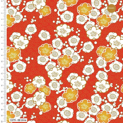 V and A, Serenity in Japan, Ume, Cotton Fabric