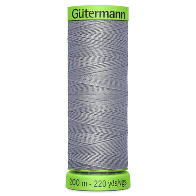 Gutermann Extra Fine Sewing Thread Light Grey
