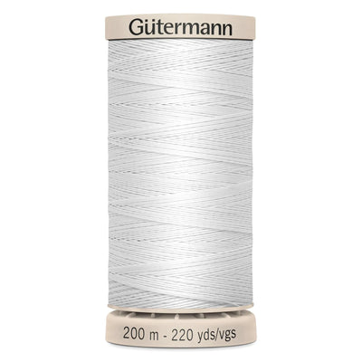 Gutermann Quilting Thread, White 5709