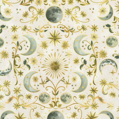 Robert Kaufman Stardust Moonstone Cotton Fabric | Quilting Collection