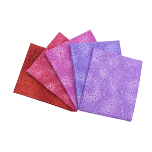 Fin Fabrics Bloom and Blend Purple to Red Fat Quarters Cotton Fabric