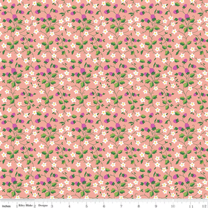 Liberty, Gifts From The Garden, Strawberry Picking, Quilting Cotton Fabric