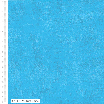 Craft Cotton Co, Turquoise Blue Textured Blender Cotton Fabric