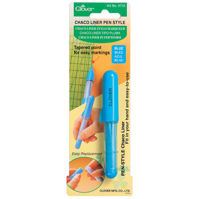 Clover Chaco Liner Pen Style Blue