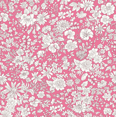 Liberty Emily Belle Bright Pink Quilting Cotton Fabric