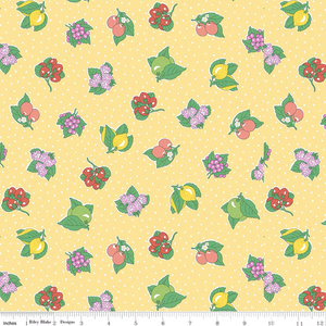 Liberty Gifts From The Garden Polka Fruit Quilting Cotton Fabric