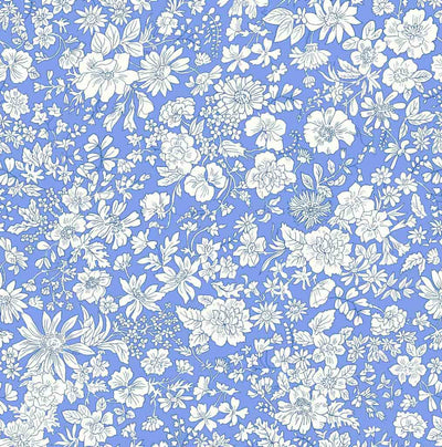 Liberty Emily Belle Marine Blue Quilting Cotton Fabric