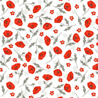 Silent Solace Scarlet Tribute Quilting Cotton Fabric | The Craft Cotton Co