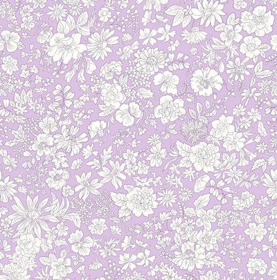 Liberty Emily Violet Quilting Cotton Fabric