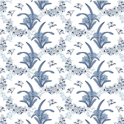 V and A, Crafts of Tranquility, Edo Garden, Organic Cotton Fabric