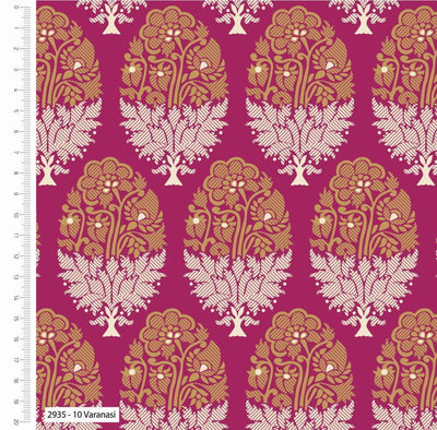 Indian Summer, V and A Museum - Sunnyside Fabrics UK - vintage fabrics, William morris, winter berry - {{product.type}} - sunnysidefabricsuk.com