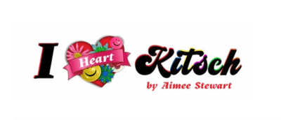 Kitschy Pom Poms, I Heart Kitsch Fabric - Sunnyside Fabrics UK - I heart Kitsch, kitsch cats, kitsch fabric, Michael Miller - {{product.type}} - sunnysidefabricsuk.com