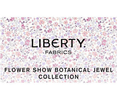 Liberty, Ava May, Flower Show Botanical Jewel - Sunnyside Fabrics UK - Flower show, Lasenby cotton, Liberty, Liberty fabric, Liberty floral, Liberty floral cotton, Liberty floral fabric, Liberty patchwork, Liberty patchwork fabric, Liberty sewing - {{product.type}} - sunnysidefabricsuk.com