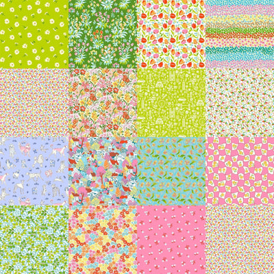 Liberty London Parks, Tulip Triumph, Cotton Fabric
