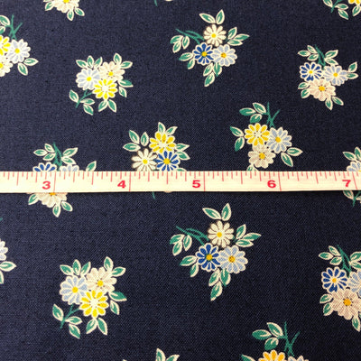 Liberty - The Emporium Collection, Kyoto Posy - Sunnyside Fabrics UK - blue, lasenby cotton, Liberty, vintage - {{product.type}} - sunnysidefabricsuk.com