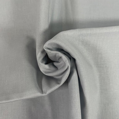 Light Grey, Organic Premium Plain Cotton - Sunnyside Fabrics UK - homespun, organic cotton fabric, plain fabric, plain white fabric, solid fabric, solid white, white fabric - {{product.type}} - sunnysidefabricsuk.com