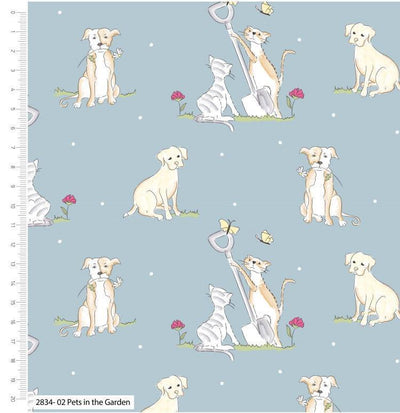 Lilac Cats, Pets By Debbie Shore - Sunnyside Fabrics UK - cat, cats, cotton, cotton fabric, Debbie Shore, dogs, patchwork, pets, quilt fabric - {{product.type}} - sunnysidefabricsuk.com