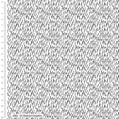 Monochrome Cotton Fabric, Abstract Droplets - Sunnyside Fabrics UK - black and white, black and white fabric, black and white fabric uk, black and white patchwork fabric, craft Cotton Company, droplets, monochrome, monochrome cotton fabric uk, monochrome fabric, monochrome patchwork fabric - {{product.type}} - sunnysidefabricsuk.com