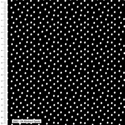 Monochrome Cotton Fabric, Abstract Spots - Sunnyside Fabrics UK - black and white, black and white patchwork fabric, craft Cotton Company, monochrome, monochrome cotton fabric, monochrome fabric, monochrome patchwork fabric, spots fabric, spotty black and white fabric, spotty cotton fabric, spotty fabric, The craft cotton company - {{product.type}} - sunnysidefabricsuk.com