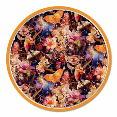 Blank Quilting, Night Garden Digital, Flowers with Butterflies