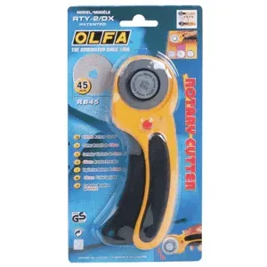 Olfa Rotary Cutter 45mm - Sunnyside Fabrics UK - Olfa, Rotary Cutter - {{product.type}} - sunnysidefabricsuk.com