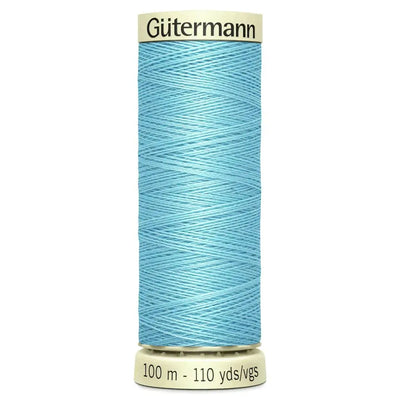 Pale Blue, Colour 196 Gutermann Sew All Thread - Sunnyside Fabrics UK - gutermann, gutermann sew all thread, gutermann thread, polyester thread - {{product.type}} - sunnysidefabricsuk.com