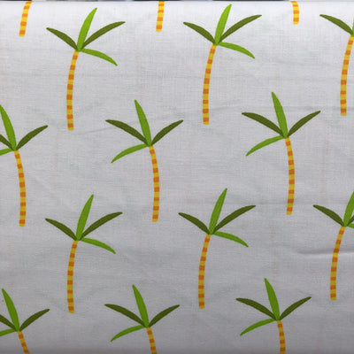 Palm Trees, Stay Wild, Childrens Cotton Fabric - Sunnyside Fabrics UK - cheap cotton, cheap cotton fabric, children's fabrics, cotton, cotton fabric, cotton fabrics, cotton poplin, cotton thread, elephant, jungle, stay wild, toucans - {{product.type}} - sunnysidefabricsuk.com