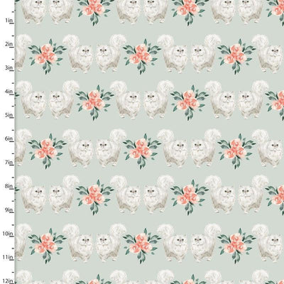 Persian Cats Cotton Fabric - Sunnyside Fabrics UK - 3 wishes fabric, cat, cats, cotton fabrics - {{product.type}} - sunnysidefabricsuk.com