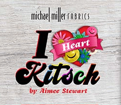 Retro Baby Animals Aqua, I Heart Kitsch Fabric - Sunnyside Fabrics UK - I heart Kitsch, kitsch cats, kitsch fabric, Michael Miller - {{product.type}} - sunnysidefabricsuk.com