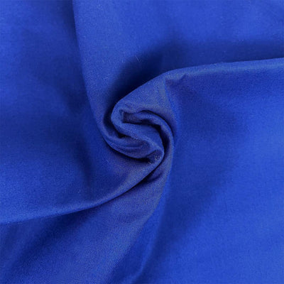 Royal Blue, Organic Premium Plain Cotton - Sunnyside Fabrics UK - bright blue, homespun, organic cotton fabric, plain blue, plain fabric, royal blue, solid fabric - {{product.type}} - sunnysidefabricsuk.com