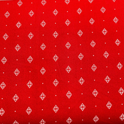 Sahara Red Mosaic, BeniTile Cotton Fabric - Sunnyside Fabrics UK - essential trends, quilting fabric, red cotton fabric, sashing fabric - {{product.type}} - sunnysidefabricsuk.com