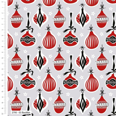 Scottie Dog Christmas Cotton Fabric Bundle - Sunnyside Fabrics UK - Christmas, scotty dog, v and a museum - {{product.type}} - sunnysidefabricsuk.com