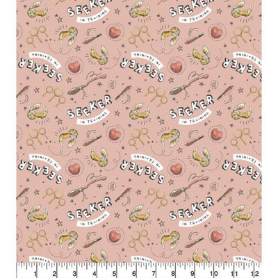 Seeker in Training, Harry Potter Cotton Fabric - Sunnyside Fabrics UK - harry, harry potter, licensed fabric - {{product.type}} - sunnysidefabricsuk.com