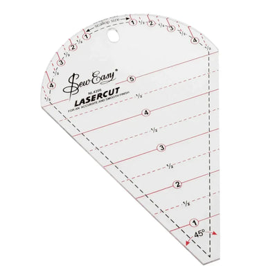 Sew Easy, 45 Degree Petal Template - Sunnyside Fabrics UK - - {{product.type}} - sunnysidefabricsuk.com