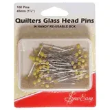 Sew Easy Glass Head Pins - Sunnyside Fabrics UK - - {{product.type}} - sunnysidefabricsuk.com