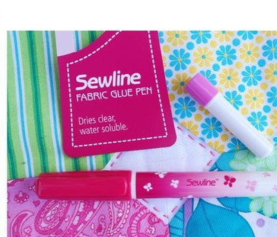 Sewline Glue Pen and Refill - Sunnyside Fabrics UK - english paper piecing, epp, glue pen, Haberdashery, Notions, sewline - {{product.type}} - sunnysidefabricsuk.com