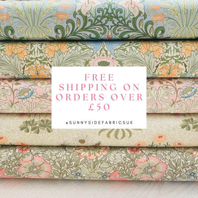 Simply Nature, Compton, by William Morris - Sunnyside Fabrics UK - compton, natures dream, Simply Nature, vintage fabrics, William morris, william morris fabric - {{product.type}} - sunnysidefabricsuk.com